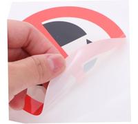 UTHCLO 2pcs Do Not Touch Safety Warning Stickers Self-adhesive Decals for Hazardous Areas Weatherproof Caution Labels for Workplace and Outdoor Use Safety Decals for Risk Prevention