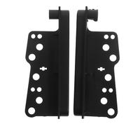 UTHCLO 2pcs Double Din Dash Stereo Mounting Installation Trim Brackets Car Dashboard Bezel Kit Deformation-resistant Frame for Great Wall Vehicles Easy Install Car Audio Accessories
