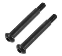 UTHCLO 2pcs Elliptical Trainer Bolts, Steel Black Exercise Equipment Fasteners for Gym Bike Users, Corrosion Protection and Stability