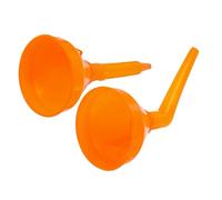 UTHCLO 2pcs Fuel Funnels for Cars and Motorbikes Thickened Material Flexible Extendable Spout Design Engine Oil Transfer Tool for Outdoor and Emergency Use