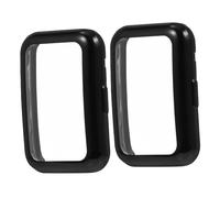 UTHCLO 2pcs Full-coverage Tpu Watch Cases Compatible with Huawei Watch Fit Shockproof Protective Shells with Precise Cutouts for Charging Lightweight Soft Covers for Men and Women