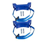 UTHCLO 2pcs Gas Cylinder Bracket with Adjustable Straps Wall Mounted Oxygen and Propane Tank Holder Space-saving Compact Design Secure and Versatile Fit for Home and Industrial Use