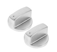UTHCLO 2pcs Gas Stove Knobs Replacement Metal Control Knobs for Stove Top Cooktop Grill Burners