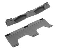 UTHCLO 2pcs Hard Hat Liner Sweatband Hard Hat Accessories Grey Faux Leather Sponge Secure Attachment Replacement Washable Comfortable Helmet Liner for Safety Helmet Construction Use