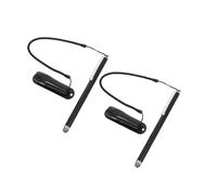UTHCLO 2pcs High Sensitivity Precision Stylus Pens for Touch Screens Ergonomic Capacitive Pens for Navigation Teaching and Digital Drawing Secure with Spring Base and String Compatible