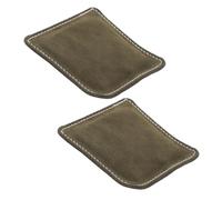 UTHCLO 2Pcs Leather Billiard Cue Cleaning Cloth Wear-resistant Pool Stick Accessories Dust Remover Lightweight Soft Polishing Towels for Snooker and Pool Cue Maintenance