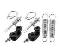 UTHCLO 2pcs Metal Spring Cam Tensioner Foot Pedal Springs for Jazz Drum Kit Replacement Percussion Instrument Parts