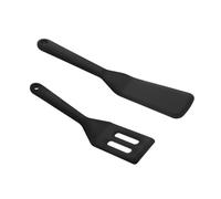 UTHCLO 2Pcs Mini Silicone Spatulas for Frying Steak and Eggs Non-Stick Kitchen Gadgets Heat Resistant Cooking Tools for Home Use