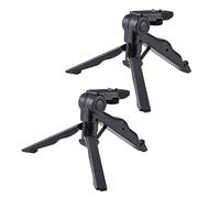 UTHCLO 2pcs Mini Tripod for Camera Phone Compact Tabletop Holder for Vlogging Lightweight Portable Action Camera Stand for Low Light Overhead Shots