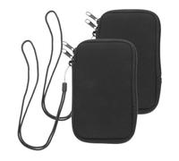 UTHCLO 2pcs Neoprene Mobile Phone Pouches Protective Beach Phone Holders Stylish for Daily Use Versatile Zippered Mobile Bags for Women
