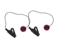 UTHCLO 2pcs Piezo Contact Microphone Pickup Transducer for Guitar Ukulele Violin Self-adhesive Soundhole Pickup Musical Instruments