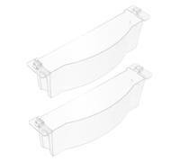 UTHCLO 2Pcs Plastic Oil Drip Pan for Range Hood Oil Collection Tray Easy Installation Kitchen Restaurant Home Restaurant Catcher Box