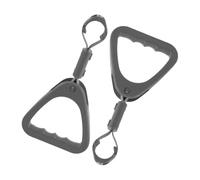 UTHCLO 2pcs Portable Car and Subway Semicircle Hand Grips with Abs and Nylon Material, Modern Stylish Grip Aids for Elderly Assistance at Homes and Offices