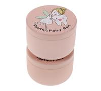 UTHCLO 2pcs Portable Tooth Keepsake Box Pink for First Hair and Lost Teeth Storage Lightweight Memory Organizer for Birthday Gifts and Milestone Preservation