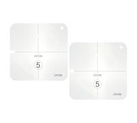 UTHCLO 2pcs Quilting Template Circle Stencils for Machine Sewing DIY Patchwork Quilting Tools with Precise Round Quilted Patterns Suitable and Fabric Crafts