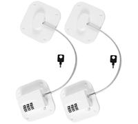UTHCLO 2pcs Refrigerator Cabinet Password Locks Multifunctional Fridge Door Locks Safety for Cabinets Easy Reset Security