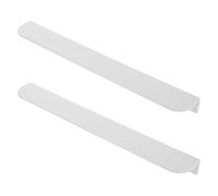 UTHCLO 2Pcs Refrigerator Door Handles Replacement, 250Mm ABS Plastic Fridge and Freezer Handle Pulls, Sturdy Cabinet Hardware for Kitchen and Commercial Cooler Repair