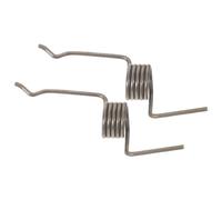 UTHCLO 2pcs Refrigerator Door Latch Spring Replacement 1.3-10.6-5 Torsion Spring for Fridge Door Hinge Accessories Suitable for Kitchen Electronics
