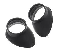 UTHCLO 2pcs Rubber Eyepiece Protector Caps for Microscope Telescope Birdwatching Scopes Fit Soft Eyecup Covers for Single and Double Optical Devices Lightweight Portable Eye Guard
