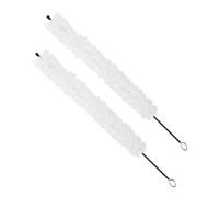 UTHCLO 2pcs Saxophone and Flute Cleaning Brushes Set, Soft Instrument Maintenance Brushes for Woodwind Instruments, Sax Mouthpiece and Flute Cleaning Rods for Musical Care