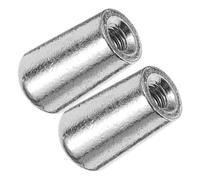 UTHCLO 2pcs Silver 3.5mm Toggle Cap Knobs for Electric Guitar Pickup Switches, Metal Toggle Tips Compatible with Les Paul and Solid Body Models, Guitar Parts Accessories for Pickup