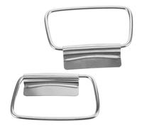 UTHCLO 2pcs Stainless Steel Bucket Handles Replacement, Retro Household Pail Grip with Ergonomic Design for Pot and Milk Tea Bucket Accessories, Convenient and Sturdy Kitchen Handle Set