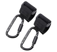 UTHCLO 2Pcs Stroller Clips Bag Hanging Hook for Shopping Storage Alloy Non-Slip Hanger to Increase Space and Release Burden