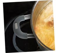 UTHCLO 2pcs Thickened Silicone Stainless Steel Pan Side Handles Replacement for Pots and Steam Cookers Ergonomic Heat Resistant Pot Side Handles and Stable Accessories