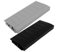 UTHCLO 2pcs Threshold Ramp for Robot Vacuum and Sweeping Robot, Plastic Indoor Slope Ramp Pads with Fast Installation and Easy Doorstep Crossing for Indoor Steps and Door Thresholds