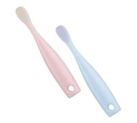 UTHCLO 2pcs Toothbrush with Ultra Soft Bristles for Dental Care Gentle Gum Protection and Tongue Cleaning Safe Material Portable Training Brush for Boys
