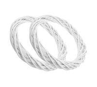 UTHCLO 2pcs Unfinished Wooden Wreath Rings for Crafting and Decorating Natural Stable Wood Material Lightweight and Compact Flower Wreath Wall Decor for Front Door Window Cabinet Weddings