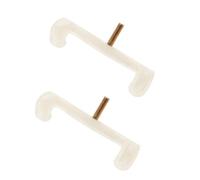 UTHCLO 2pcs Violin Shoulder Pad Replacement Feet Lightweight Support Claw for Violins Easy Install Non-slip Accessory