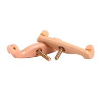 UTHCLO 2pcs Violin Shoulder Rest for 4/4-3/4 Violin Universal with Comfortable Silicone Pads and Abs Claws, Portable and Convenient Playing Support for Professional and Home Use