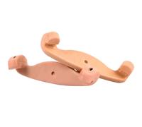 UTHCLO 2pcs Violin Shoulder Rest Large Non-slip Silicone Cushion Comfortable Support for Violins Easy Installation Playing Accessory