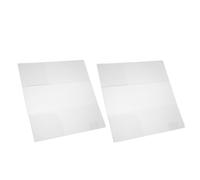 UTHCLO 2pcs Waterproof 48k Book Sleeve Cover for Hoboweeks Planner Journals, PVC Notebook Protector Textbook Preservation, Office and School Document Sleeve