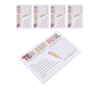 UTHCLO 2set Teacher Mail Cards for School Classroom Funny Prompt Parent Note Set with Cardboard Material Streamlining Parent Communication Boost Motivation and Home School