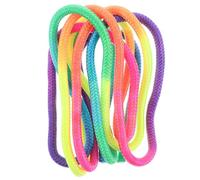 UTHCLO 3 Meter Colorful Artistic Gymnastics Flow Rope Jump Rope Nylon Adjustable Length Versatile Use for Women Rhythmic Gymnastics Enthusiasts Training Gym