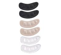 UTHCLO 3 Pairs Thickened Heel Stickers for High-Heeled Shoes Breathable Anti-Slip Foot Protectors with Strong Adhesion Sweat-Absorbent Cushions for Men and Women