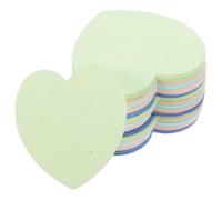 UTHCLO 3 Sets Heart Shaped Cards with Unique DIY Design, Paper Material Featuring Great Writing Experience and Ink Bleeding Prevention, for Valentine's Day and Mother's Day Random Color