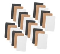 UTHCLO 300Pcs Blank Paper Cards Bulk Index Cards DIY for Crafting Studying with Vintage Black White Kraft Colors