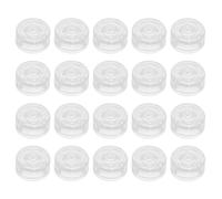 UTHCLO 30pcs Guitar Pedal Footswitch Caps Plastic Effect Pedal Button Toppers for Electric Guitar Foot Covers Replacement for Effects Knobs