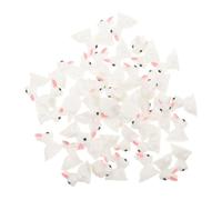 UTHCLO 30Pcs Miniature Resin Rabbit Figurines Cute Easter Bunny Decorations for Garden Lawn Landscape Car Decor Adorable Micro Bunny Statue