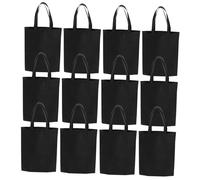 UTHCLO 30Pcs Non Woven Shopping Bags Capacity Tote Bags and Party Bags for Fruits Groceries and Snacks Storage Convenient Carry Handles