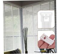 UTHCLO 32pcs Pleated Blind Replacement Parts Kit Window Blinds Repair Supplies with Pom Material No Drilling Needed Invisible Effect Compatible with Pleated