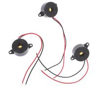 UTHCLO 3pcs Active Piezoelectric Buzzer Continuous Tone Speaker with Complete Drive Circuit, Sound Output ≥85db, Plastic Material for Areas Needing Sound Alarm and Car Modification