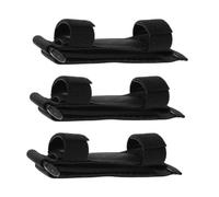 UTHCLO 3Pcs Adjustable Aid Utensil Strap for Disabled - Adaptive Utensil Cuff with Non-Slip Grip for Elderly Eating Assistance - Universal Cutlery Holder for Spoon Fork Use