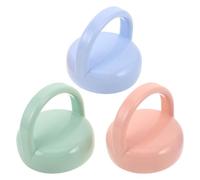 UTHCLO 3Pcs Bottle Caps Replacement Screw Top Lids with Handle Leakproof Food-Grade Plastic Bottle Caps for Travel Everyday Use Accessory