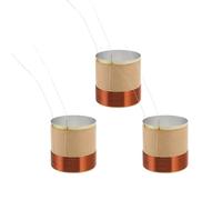 UTHCLO 3pcs Copper Voice Coil Bass Speaker Replacement Wire 38.5x40x3.5ω (4ω) for Speaker Repair and Audio Bass Woofer Maintenance