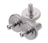 UTHCLO 3pcs Electric Guitar Bridge Posts Studs Screw Post Replacement Guitar Hardware Bridge Saddles Metal Screws Accessories for Tuning