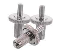 UTHCLO 3pcs Electric Guitar Bridge Studs Metal Replacement Screws for Tremolo Bridge Compatible with Various Models Chrome Finish for Easy Maintenance and Quick Installation